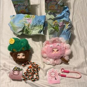 Set of two Lokiki - “Money Tree” and “Peach Blossom”